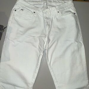 Joe's Jeans Women's Cropped White Jeans